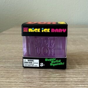 Nice Ice Baby Purple NeeDoh Squish Toy